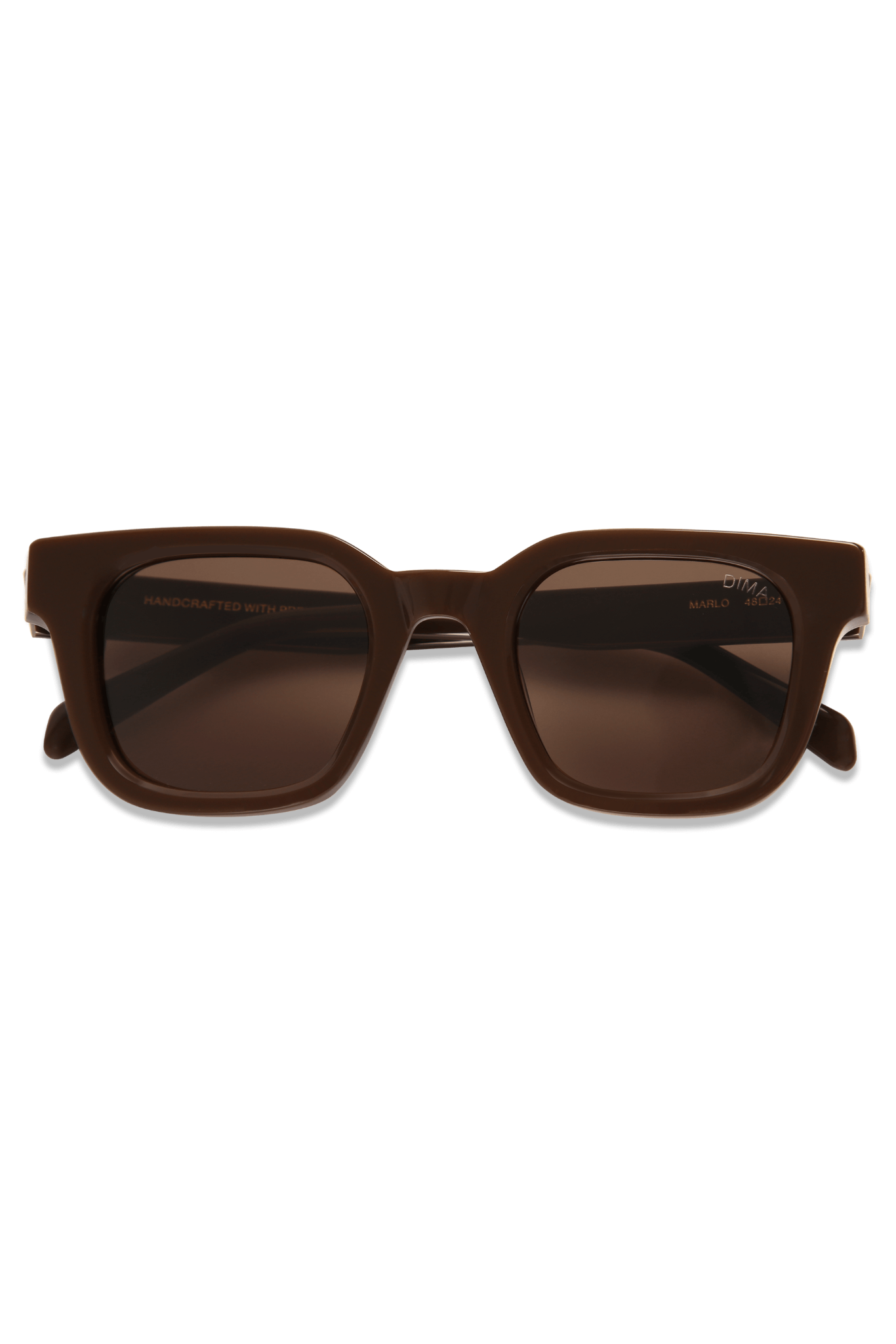 dima sunglass marlo brown frame brown lens 1