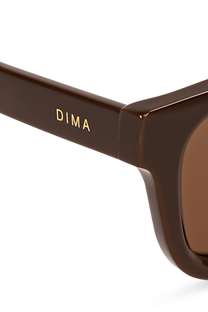 dima sunglass marlo brown frame brown lens 5