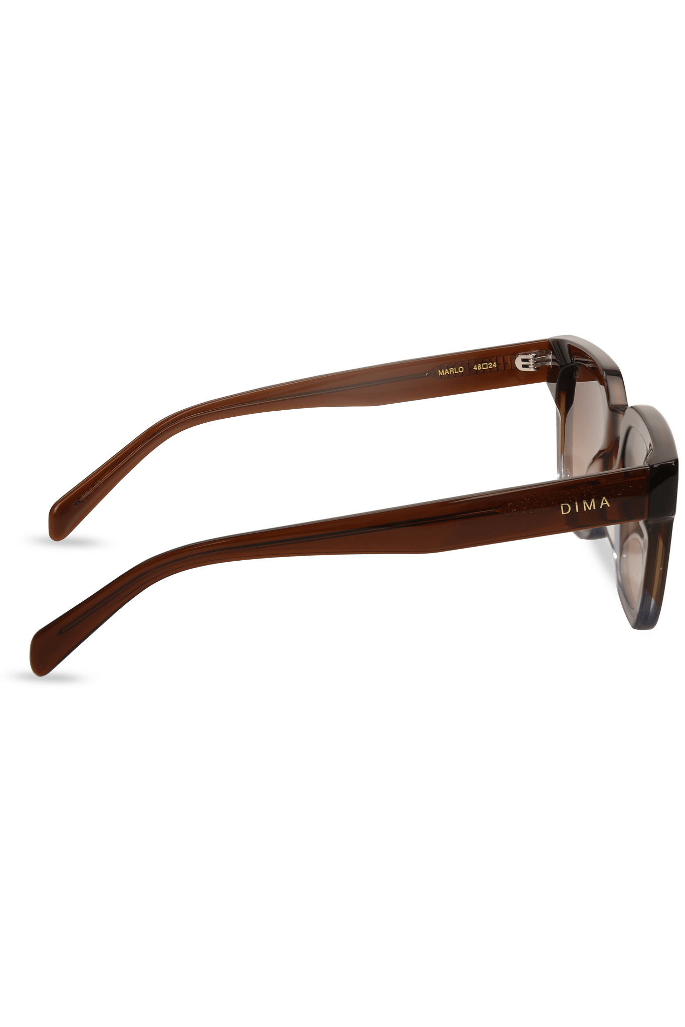 dima sunglass marlo brown grey gradient frame brown gradient lens 3