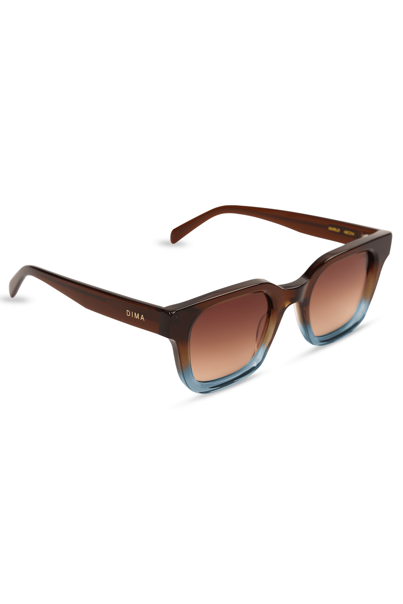 dima sunglass marlo brown grey gradient frame brown gradient lens 4
