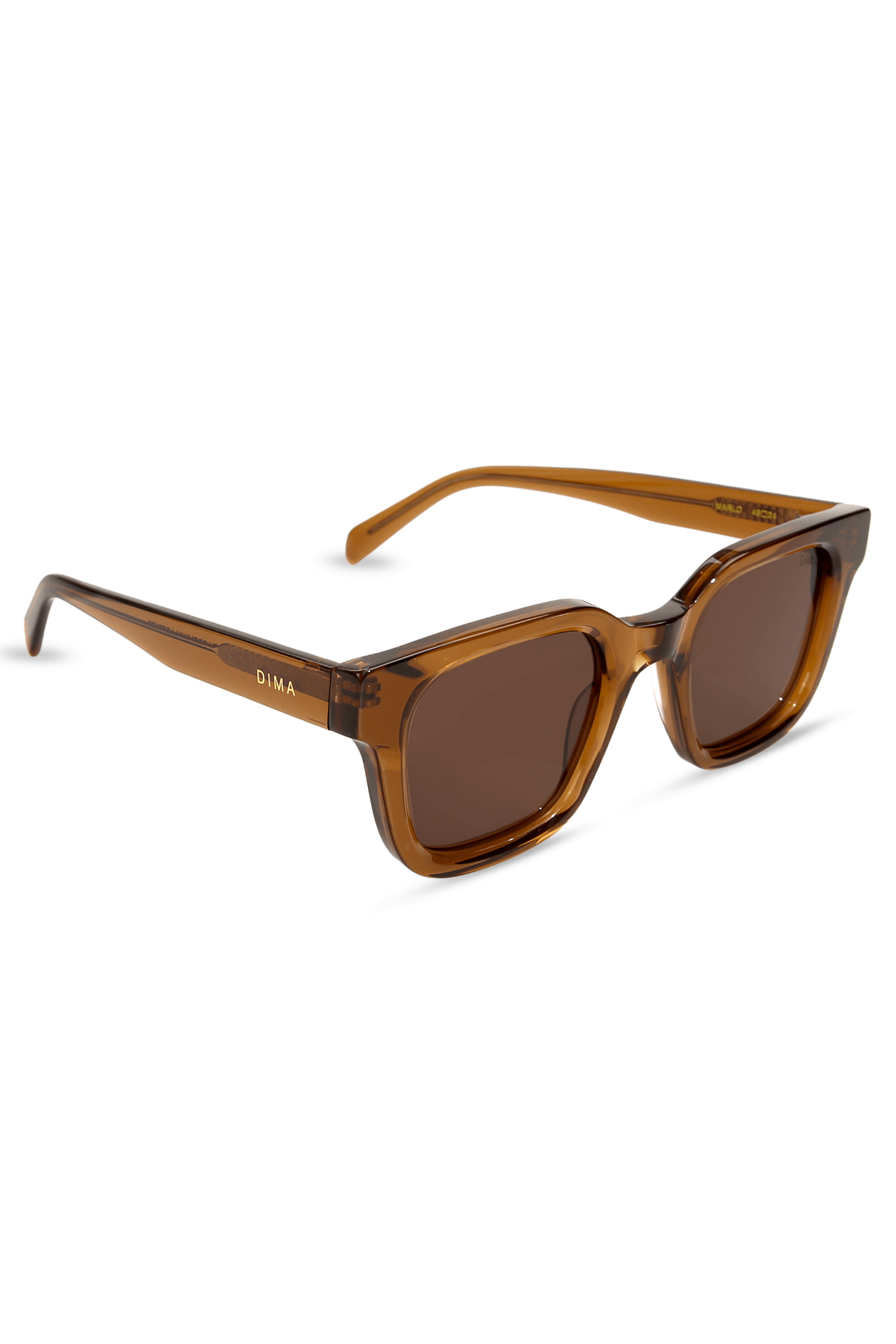dima sunglass marlo crystal brown frame brown lens 4