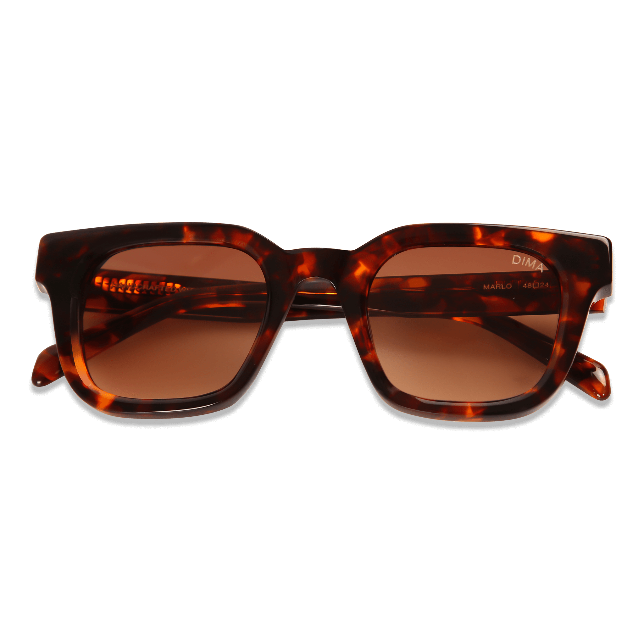 dima sunglass marlo havana frame brown gradient lens 1