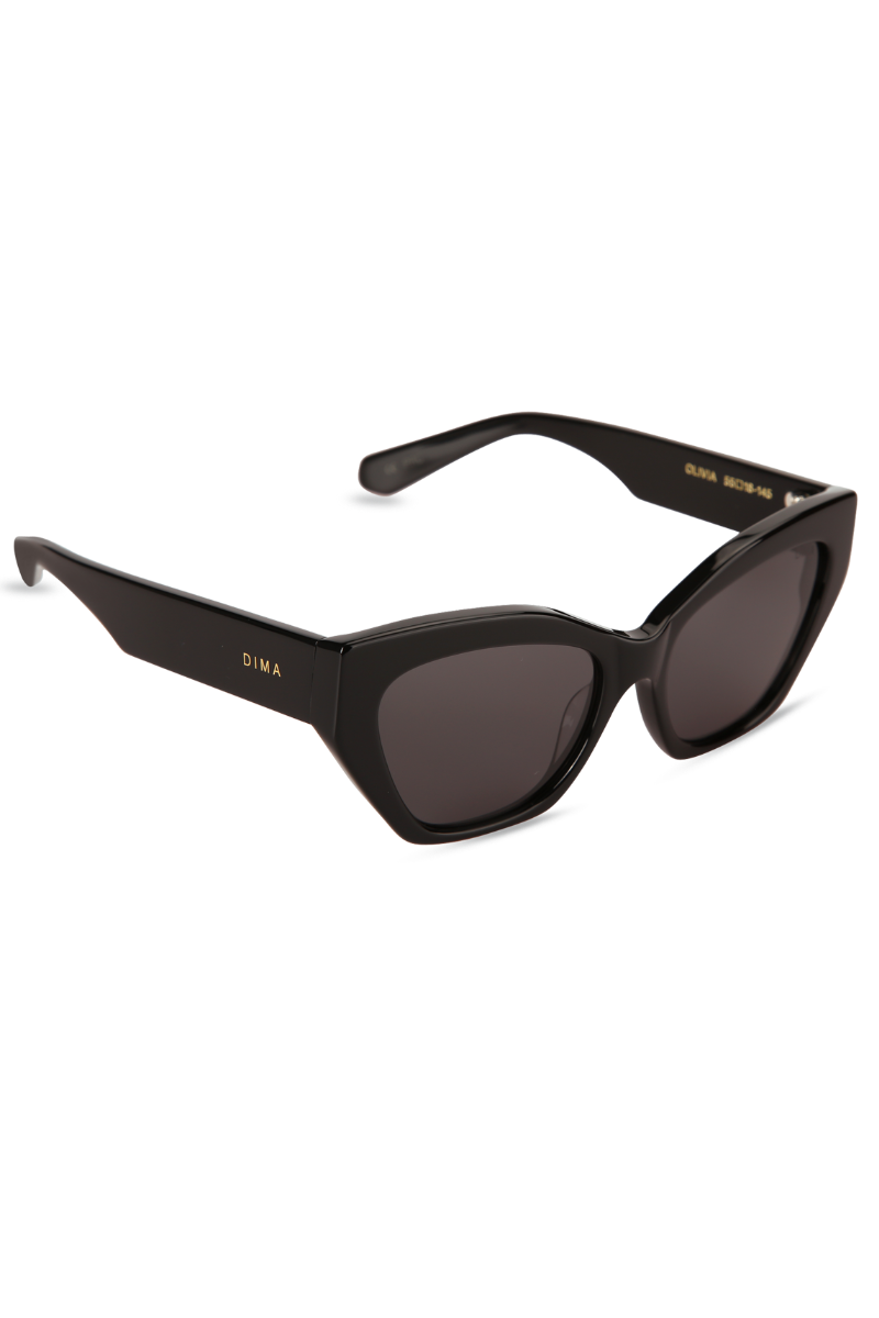dima sunglass olivia black frame grey lens 2