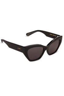 dima sunglass olivia black frame grey lens 2
