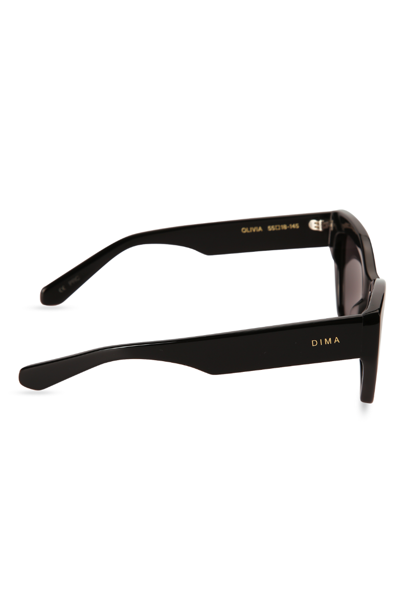 dima sunglass olivia black frame grey lens 3