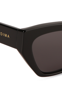 dima sunglass olivia black frame grey lens 4
