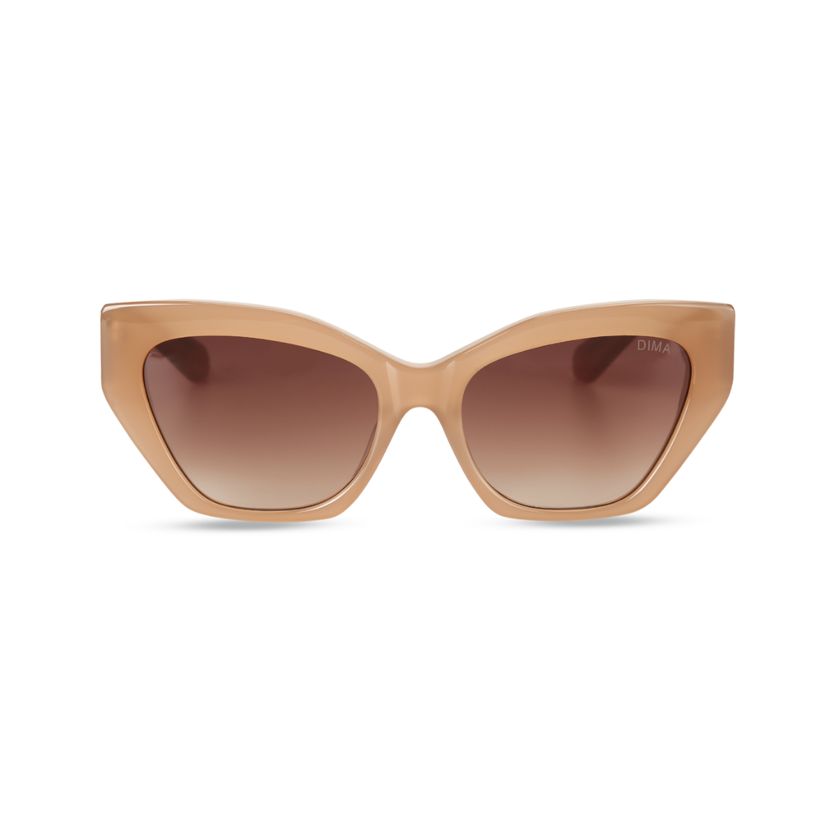 dima sunglass olivia honey marple frame brown gradient lens 1