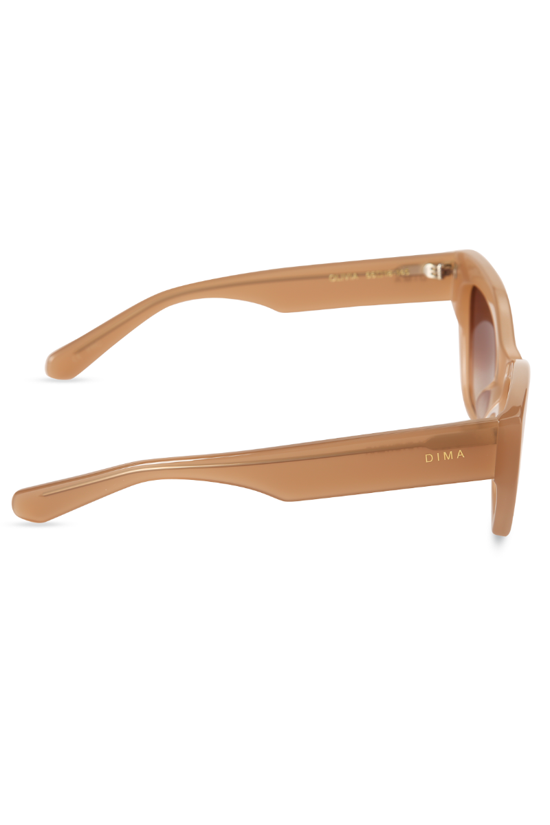 dima sunglass olivia honey marple frame brown gradient lens 3