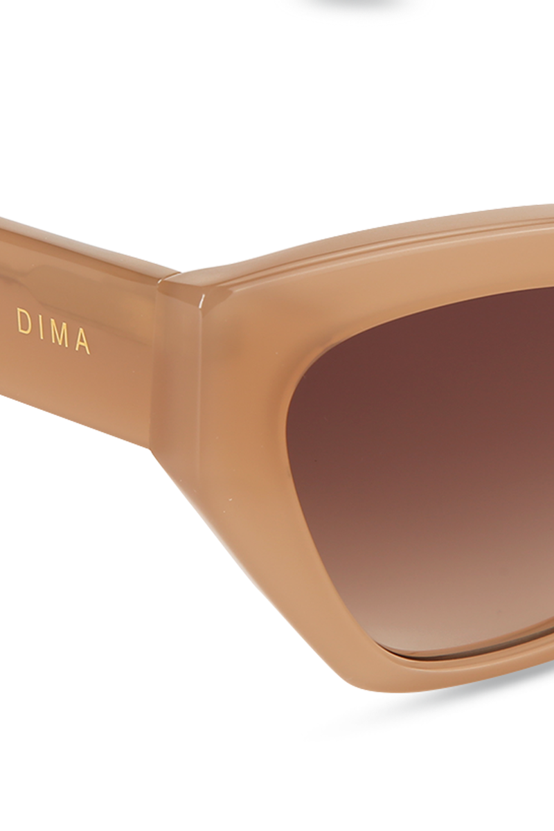 dima sunglass olivia honey marple frame brown gradient lens 4