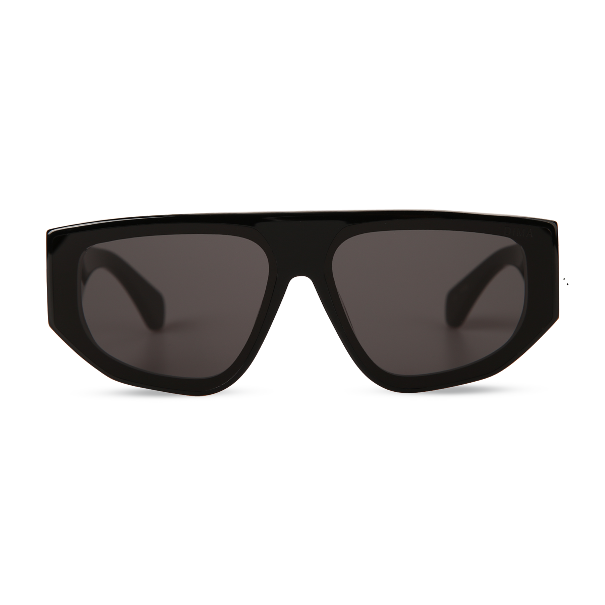 dima sunglass reese black frame grey lens 1