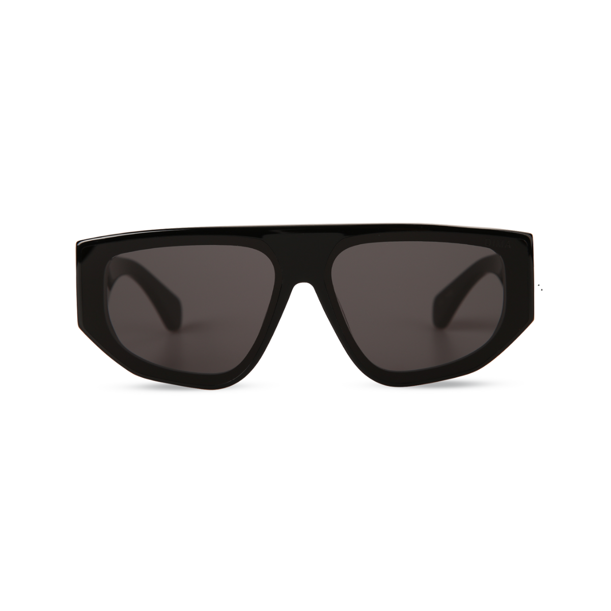 dima sunglass reese black frame grey lens 1