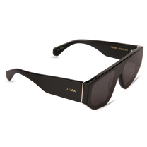 dima sunglass reese black frame grey lens 2