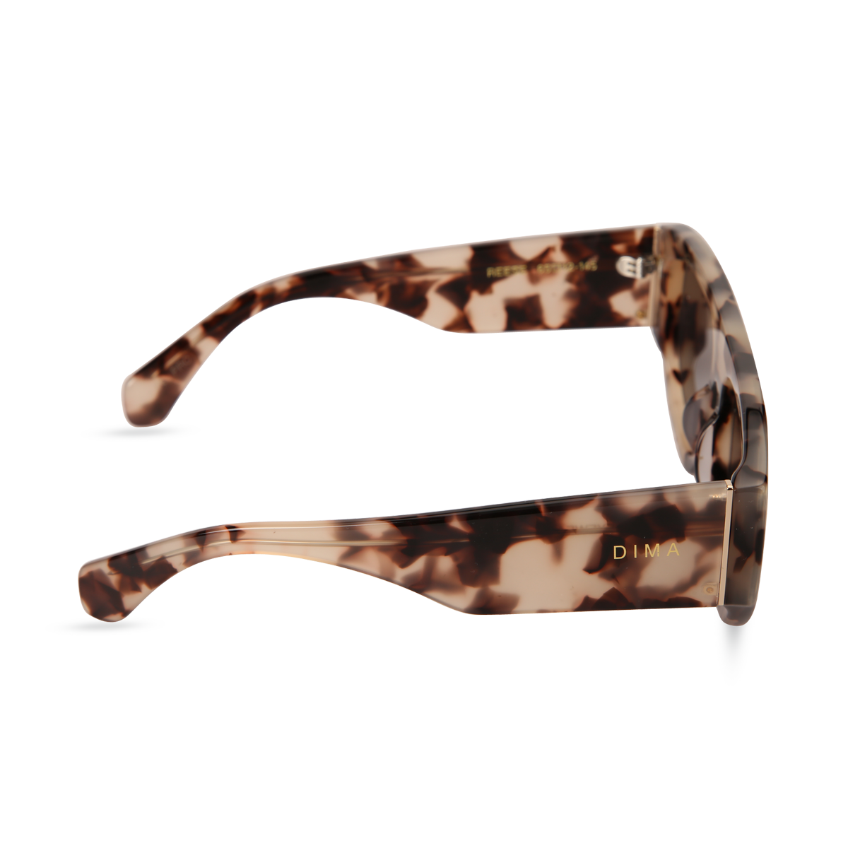 dima sunglass reese cream tortoise frame grey lens 3