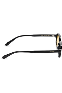 dima sunglass rikki black frame yellow lens 3