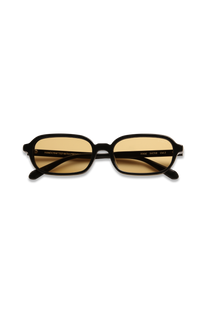 dima sunglass rikki black frame yellow lens 5