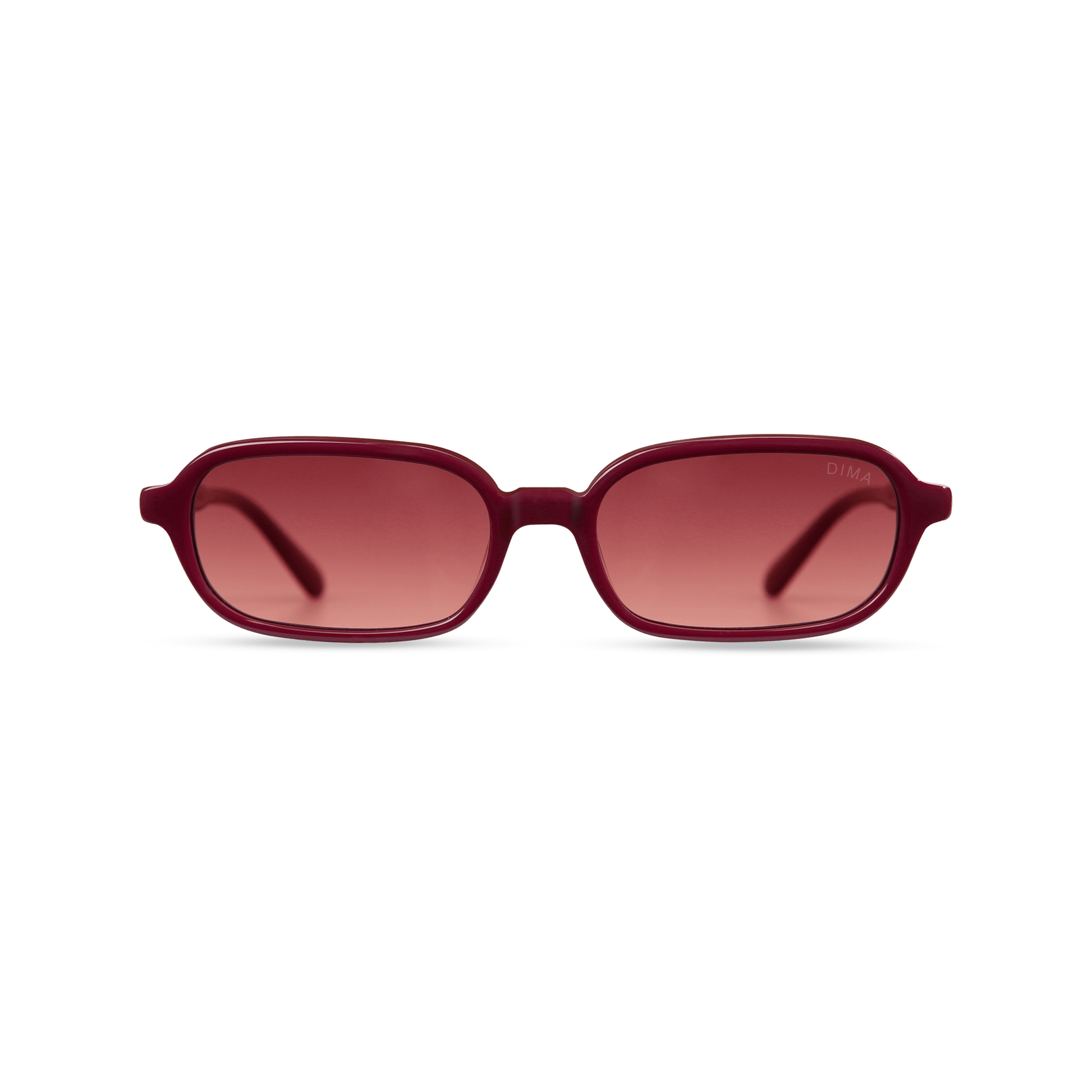 dima sunglass rikki burgundy frame wine Gradient Lens 1