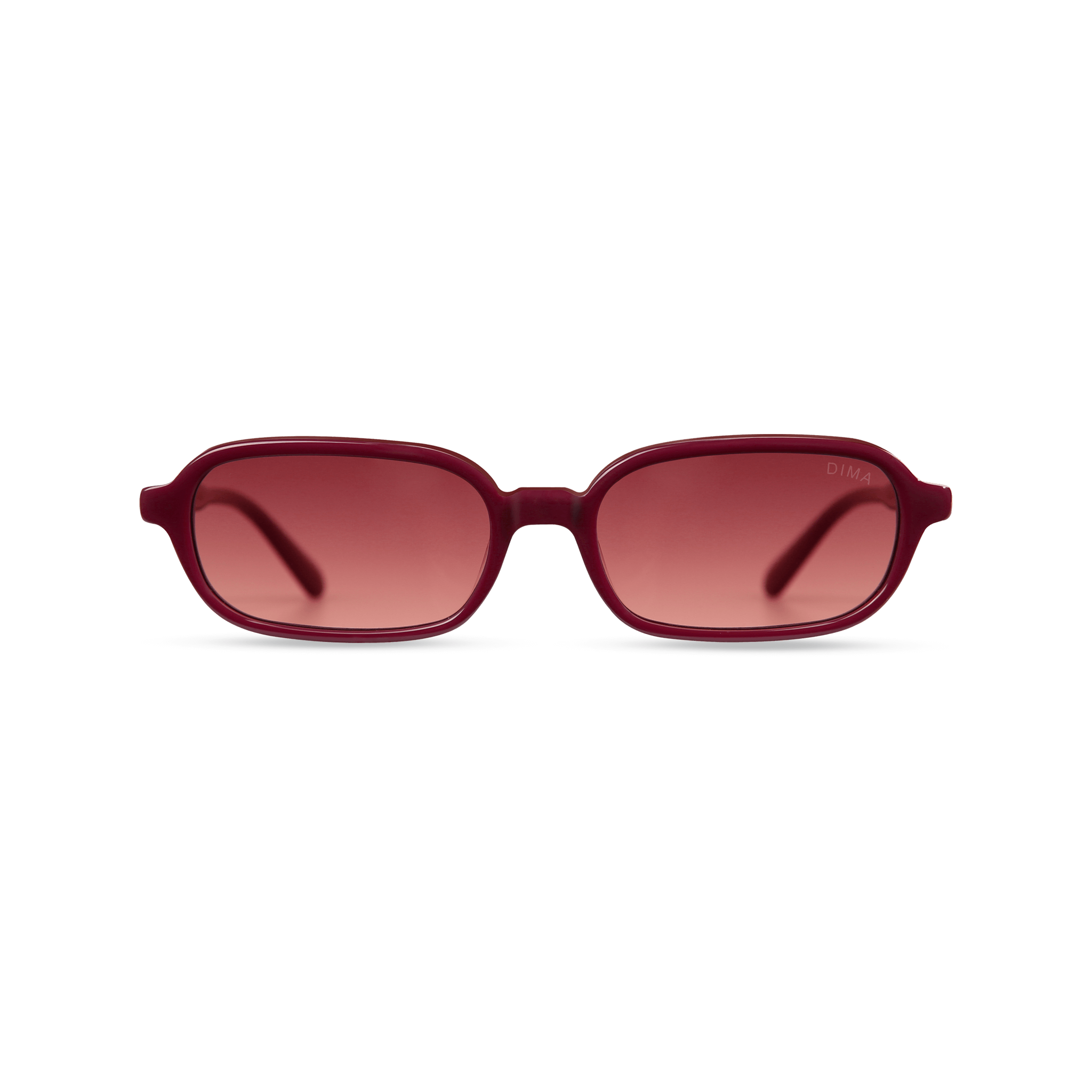 dima sunglass rikki burgundy frame wine Gradient Lens 1