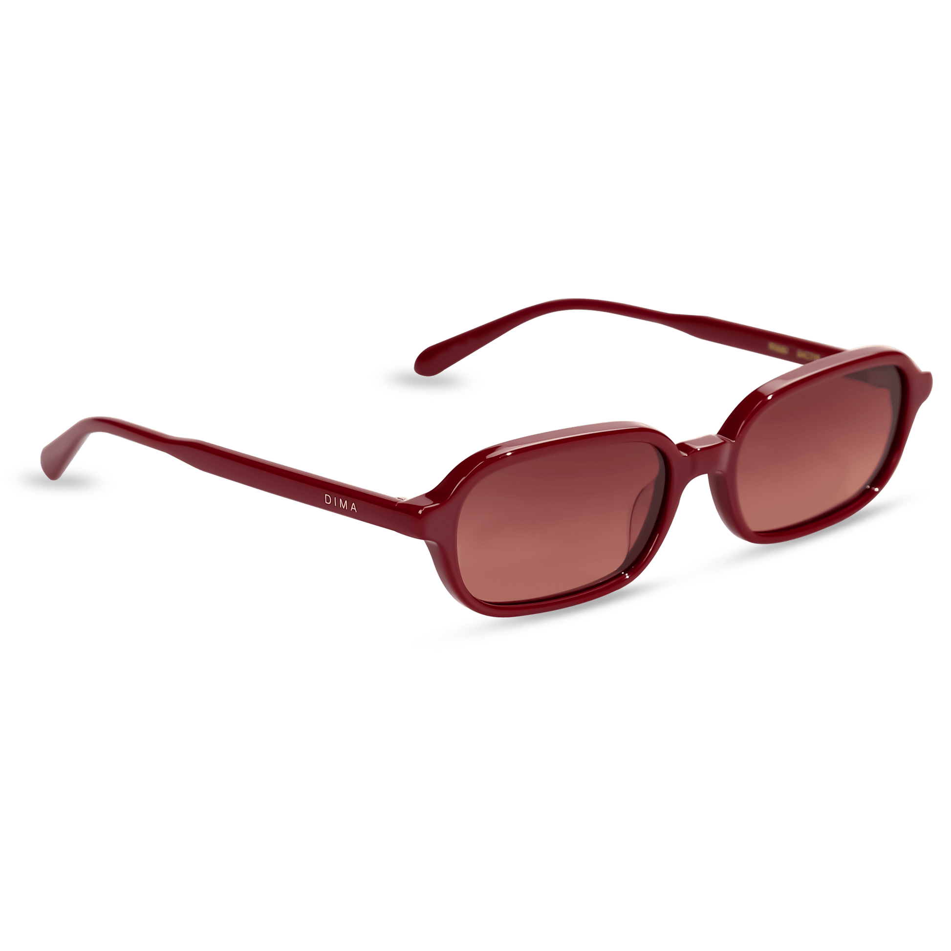 dima sunglass rikki burgundy frame wine Gradient Lens 2