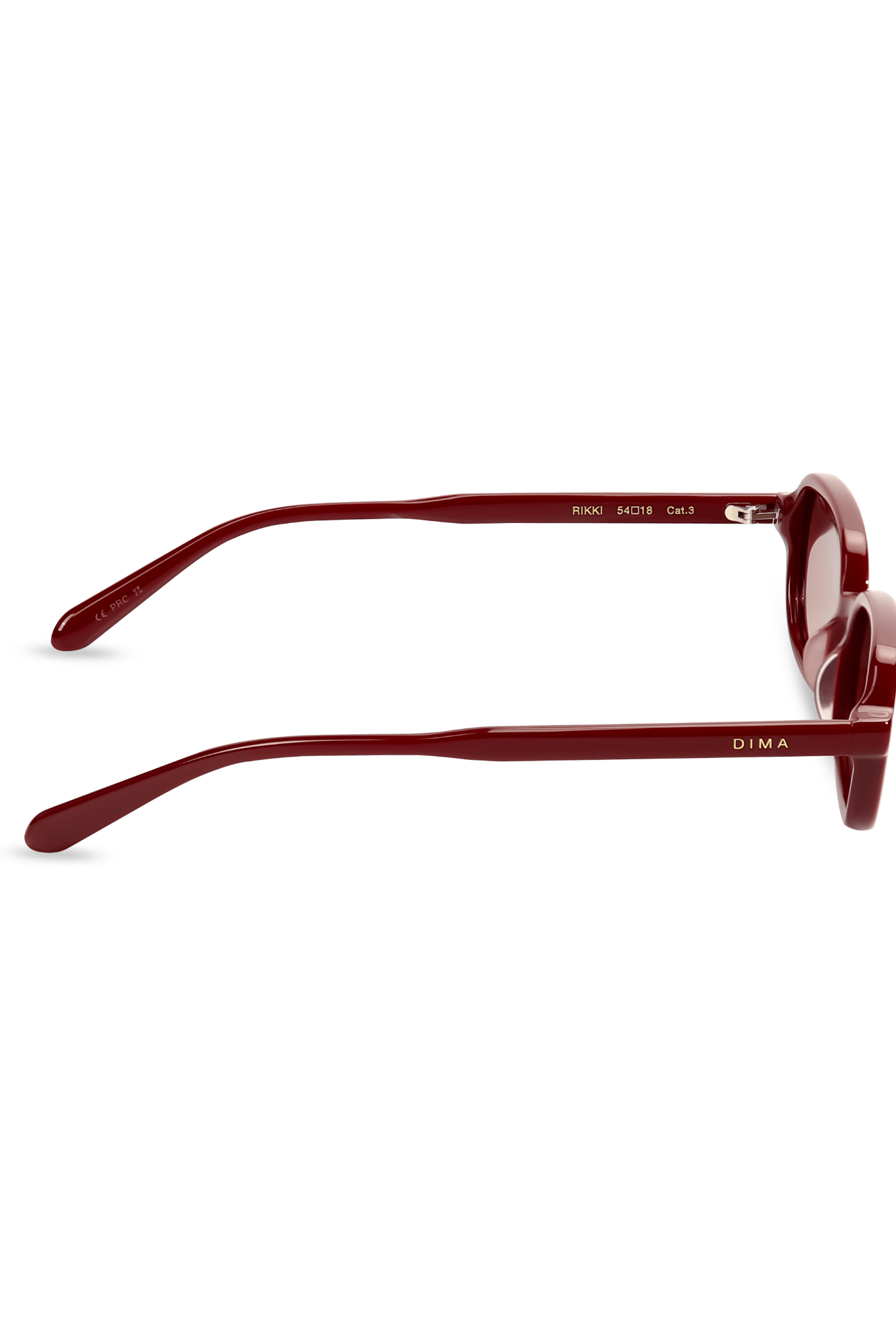 dima sunglass rikki burgundy frame wine Gradient Lens 3