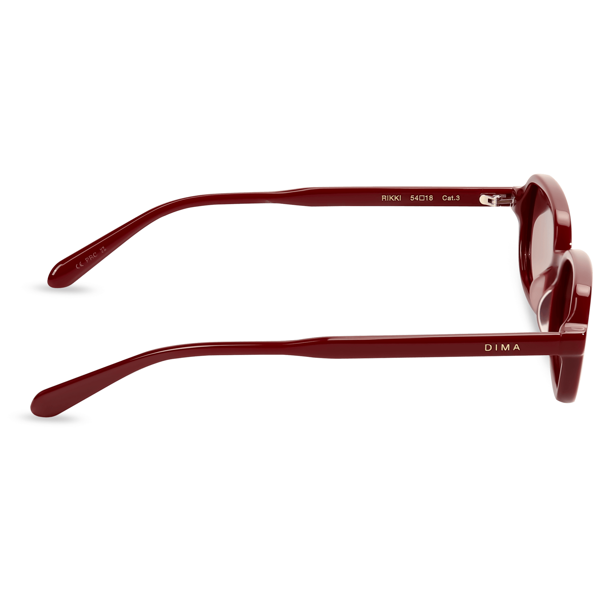 dima sunglass rikki burgundy frame wine Gradient Lens 3