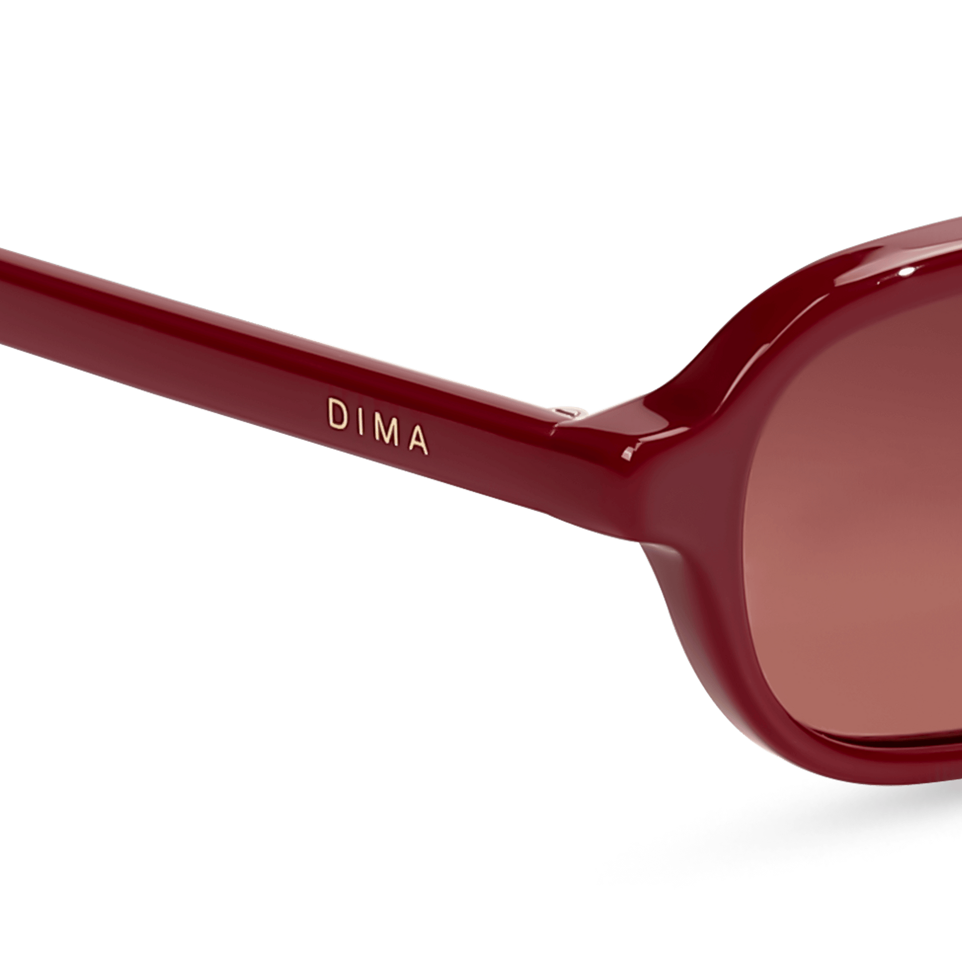 dima sunglass rikki burgundy frame wine Gradient Lens 4