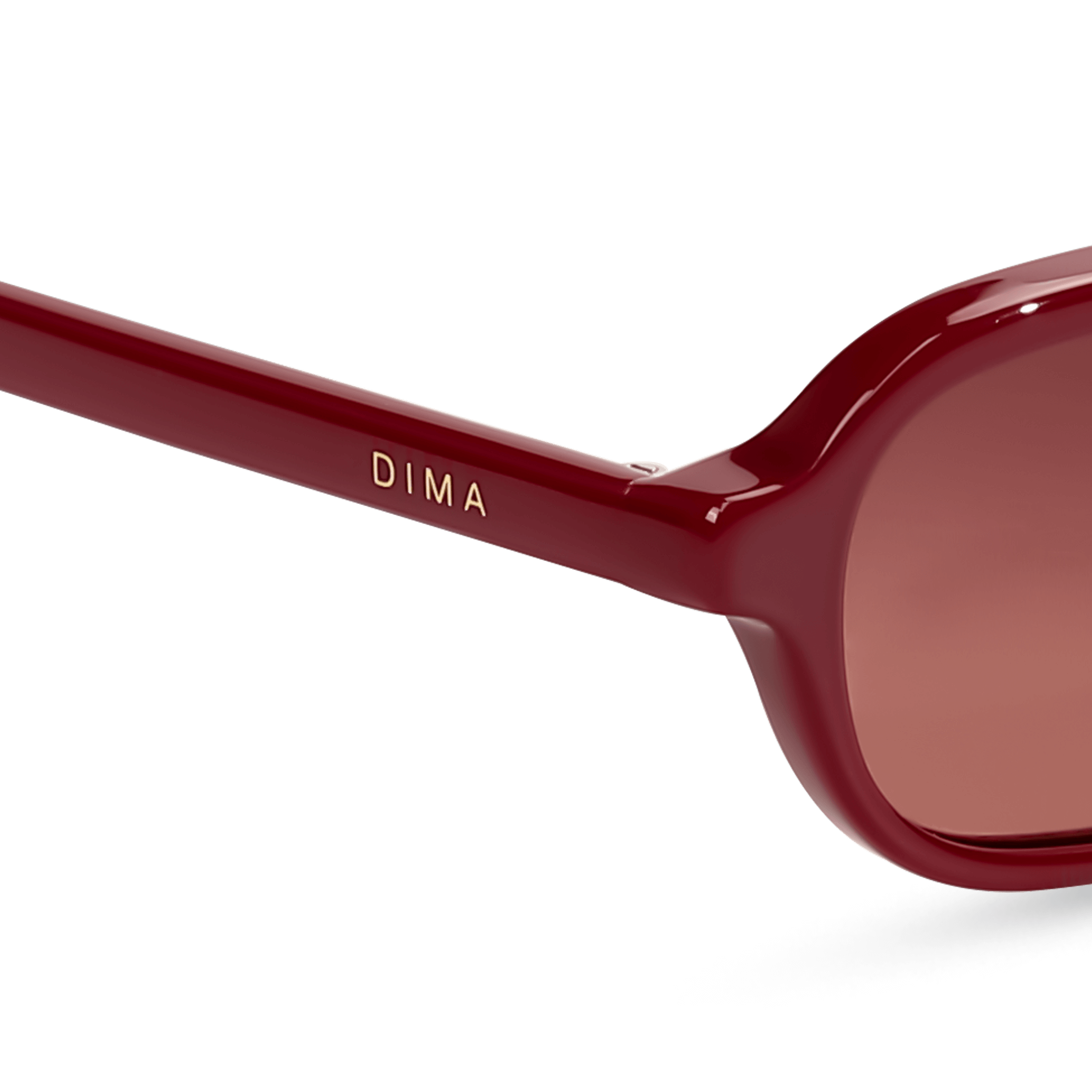 dima sunglass rikki burgundy frame wine Gradient Lens 4