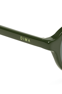 dima sunglass rikki dark green frame green lens 4