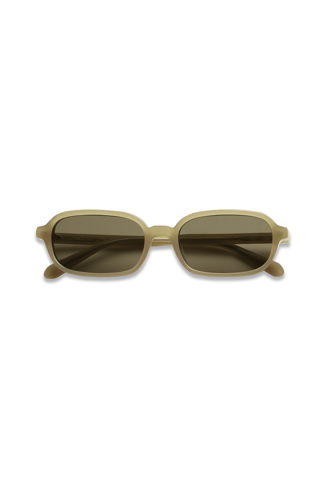 dima sunglass rikki milky light olive frame olive lens 5