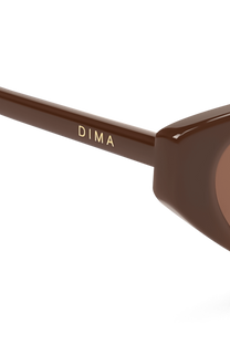 dima sunglass sammi brown frame brown lens 4