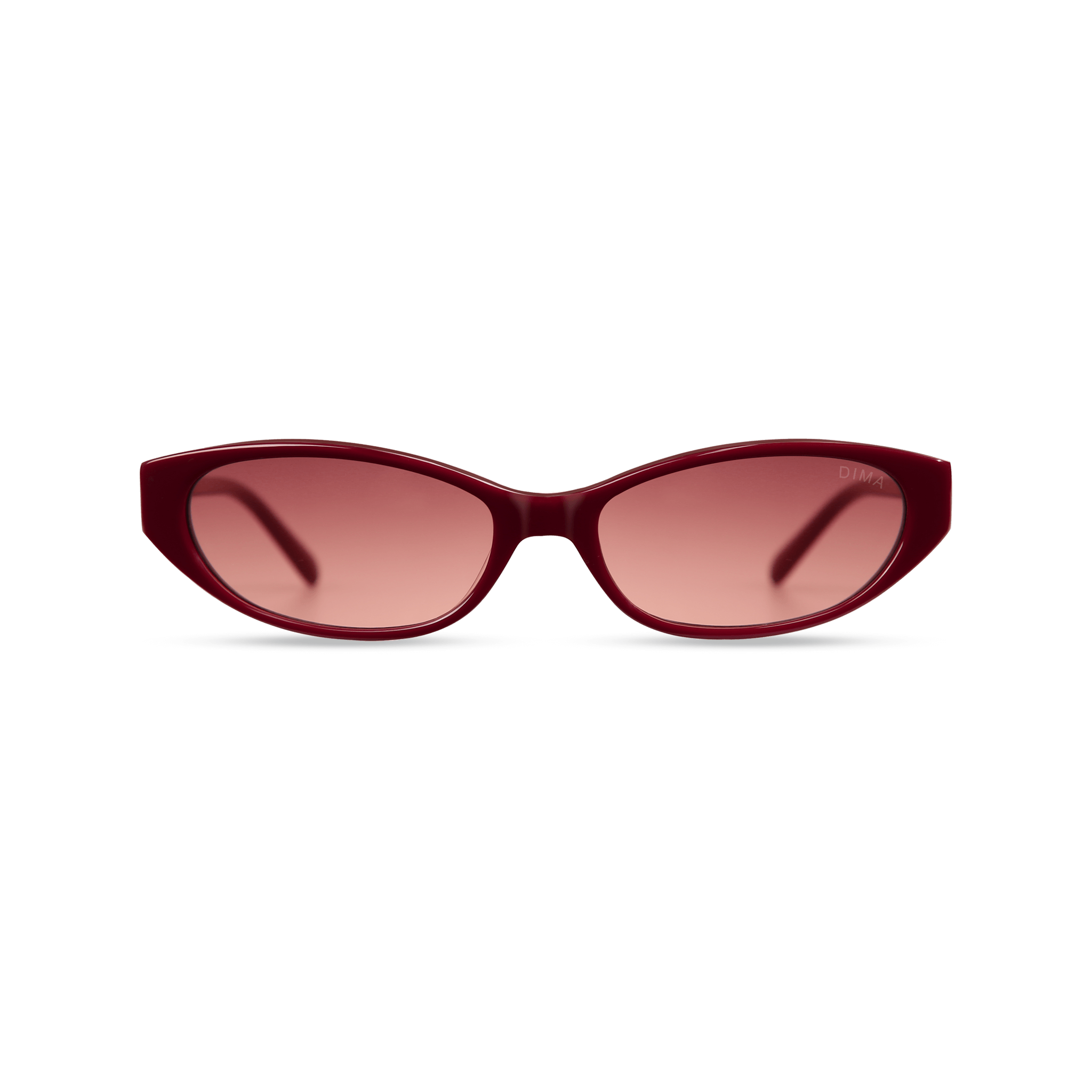 dima sunglass sammi burgundy frame wine Gradient Lens 1