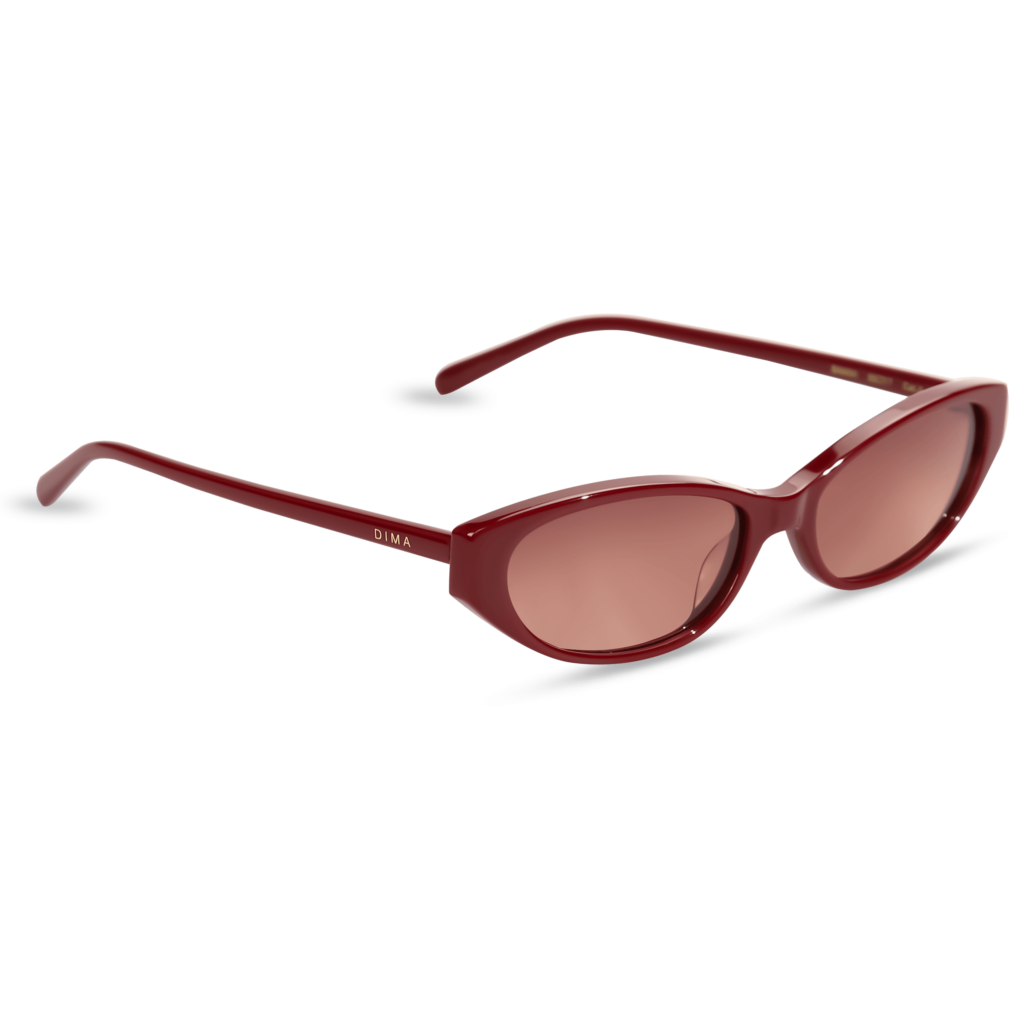 dima sunglass sammi burgundy frame wine Gradient Lens 2