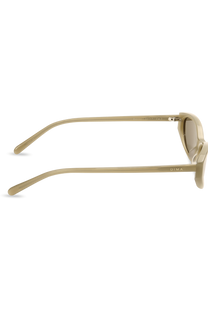 dima sunglass sammi milky light olive frame olive lens 3