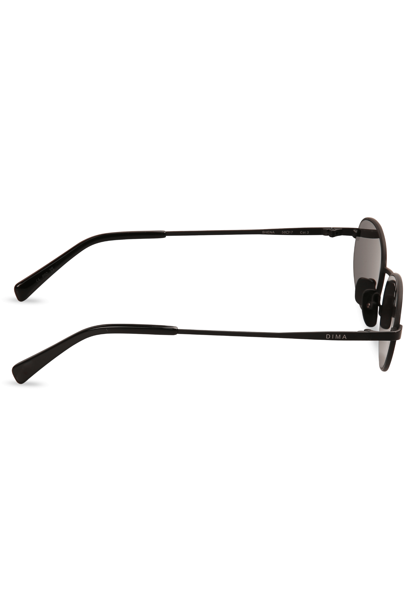 dima sunglass shena black frame grey lens 3