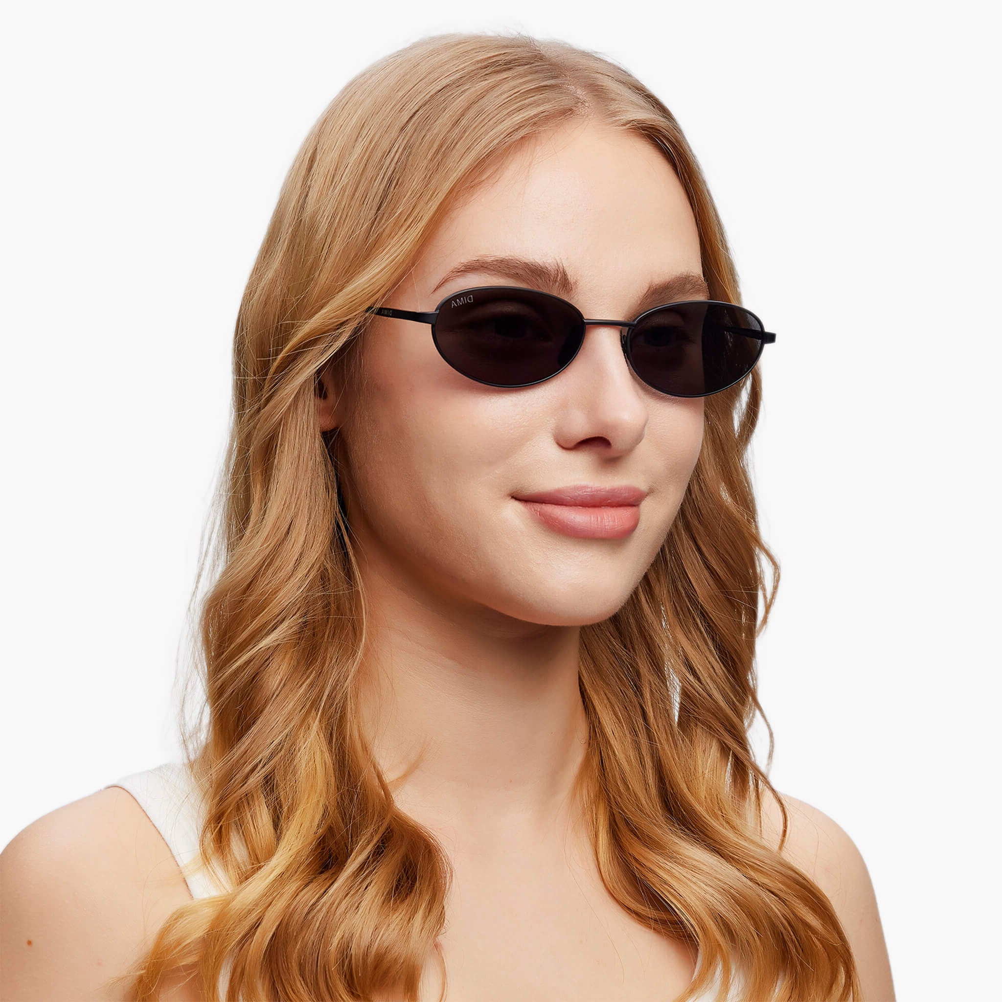 dima sunglass shena black frame grey lens model 2