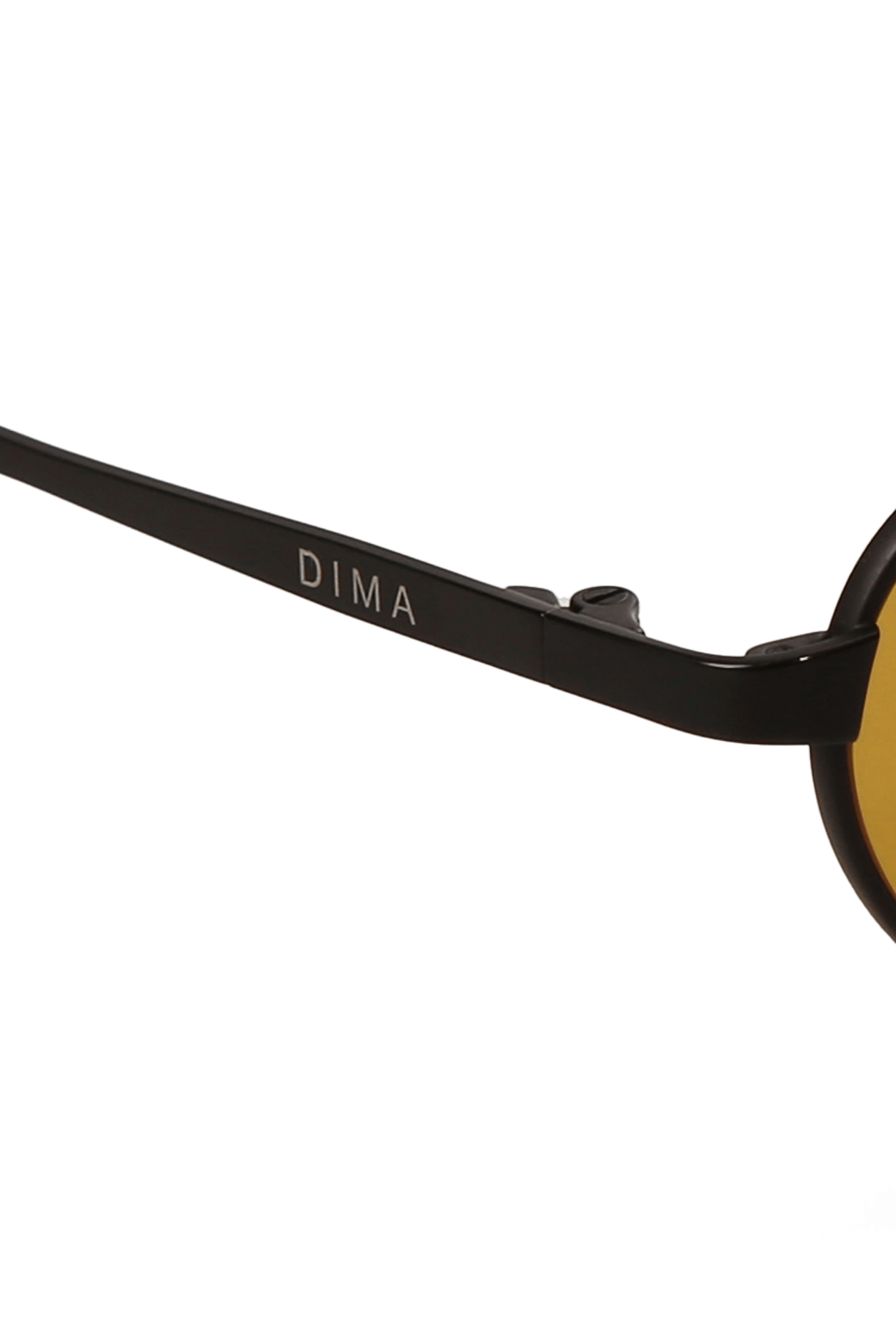 dima sunglass shena black frame yellow lens 4