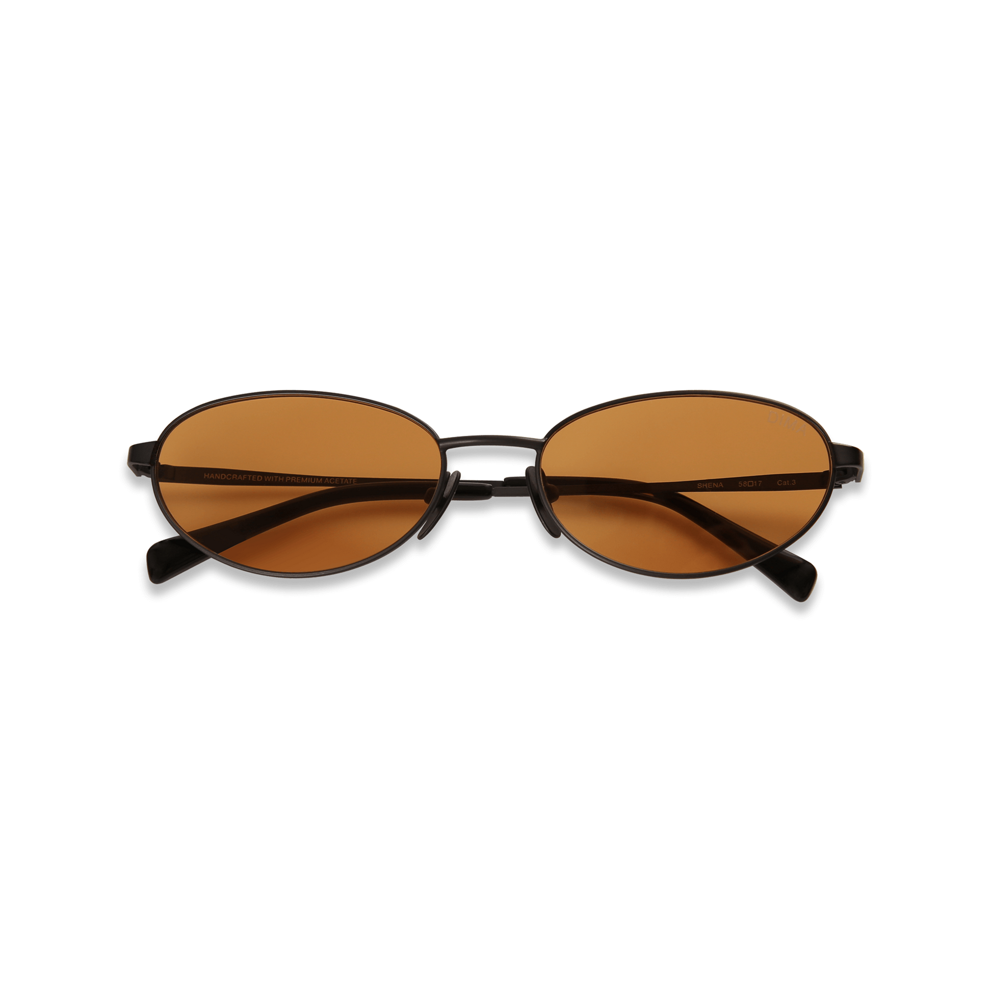 dima sunglass shena black frame yellow lens 5