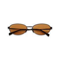 dima sunglass shena black frame yellow lens 5