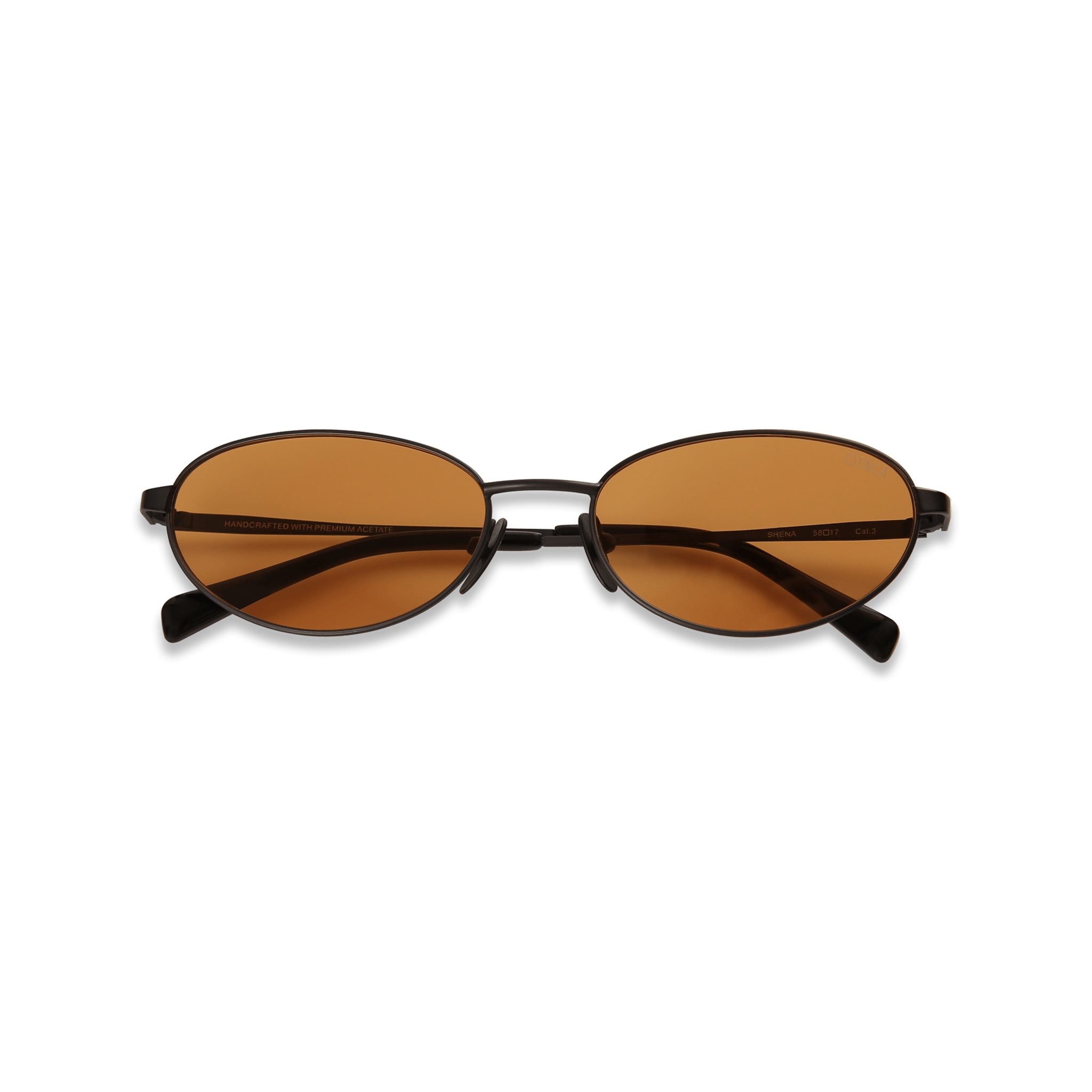 dima sunglass shena black frame yellow lens 5