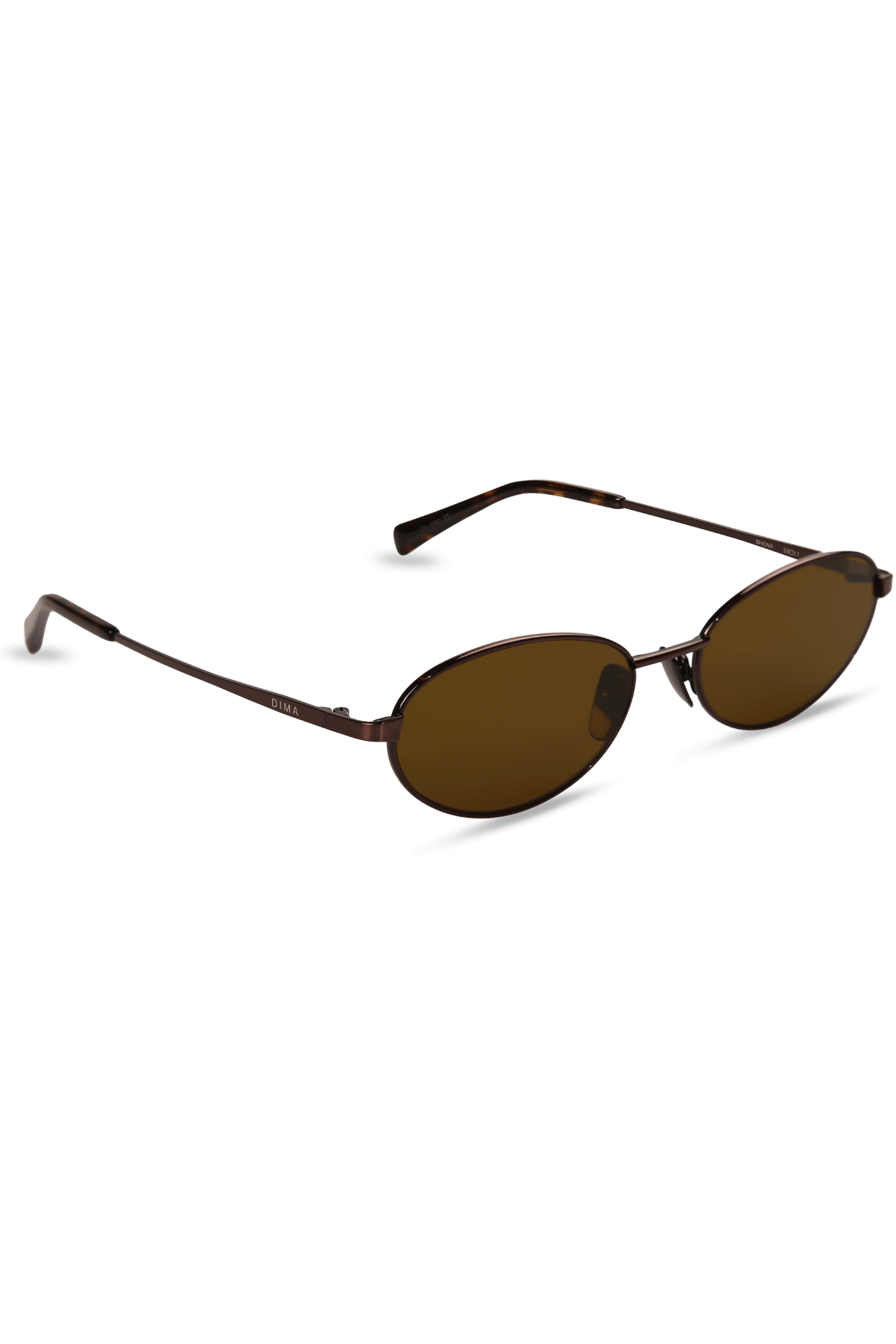 dima sunglass shena brown dark tortoise frame brown lens 2
