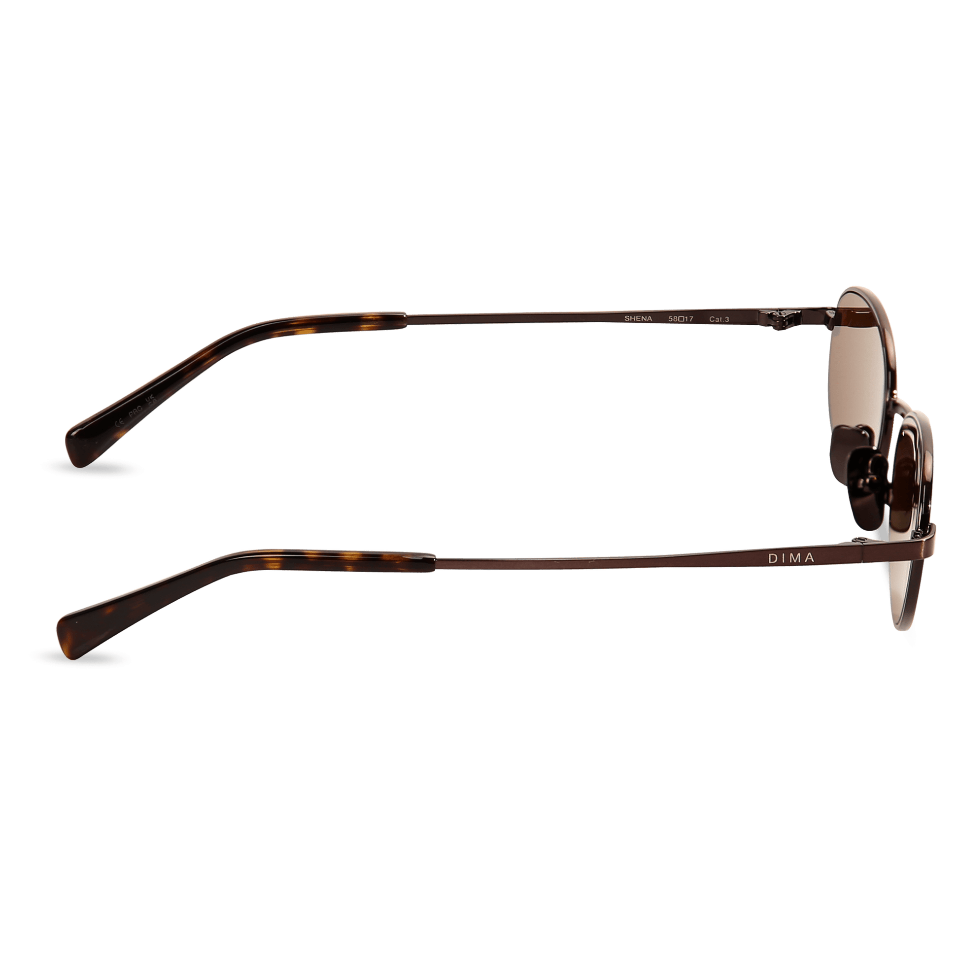dima sunglass shena brown dark tortoise frame brown lens 3