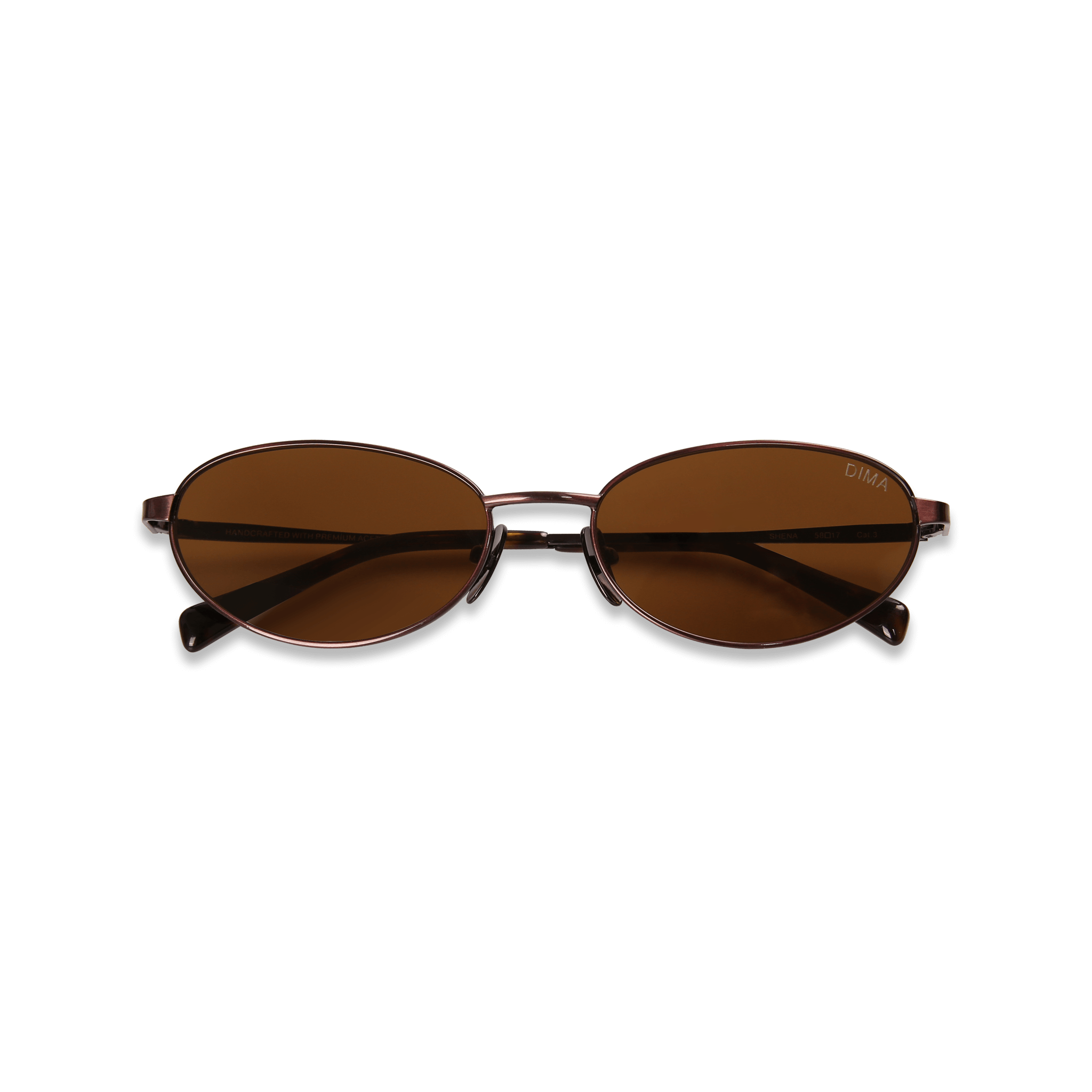 dima sunglass shena brown dark tortoise frame brown lens 5