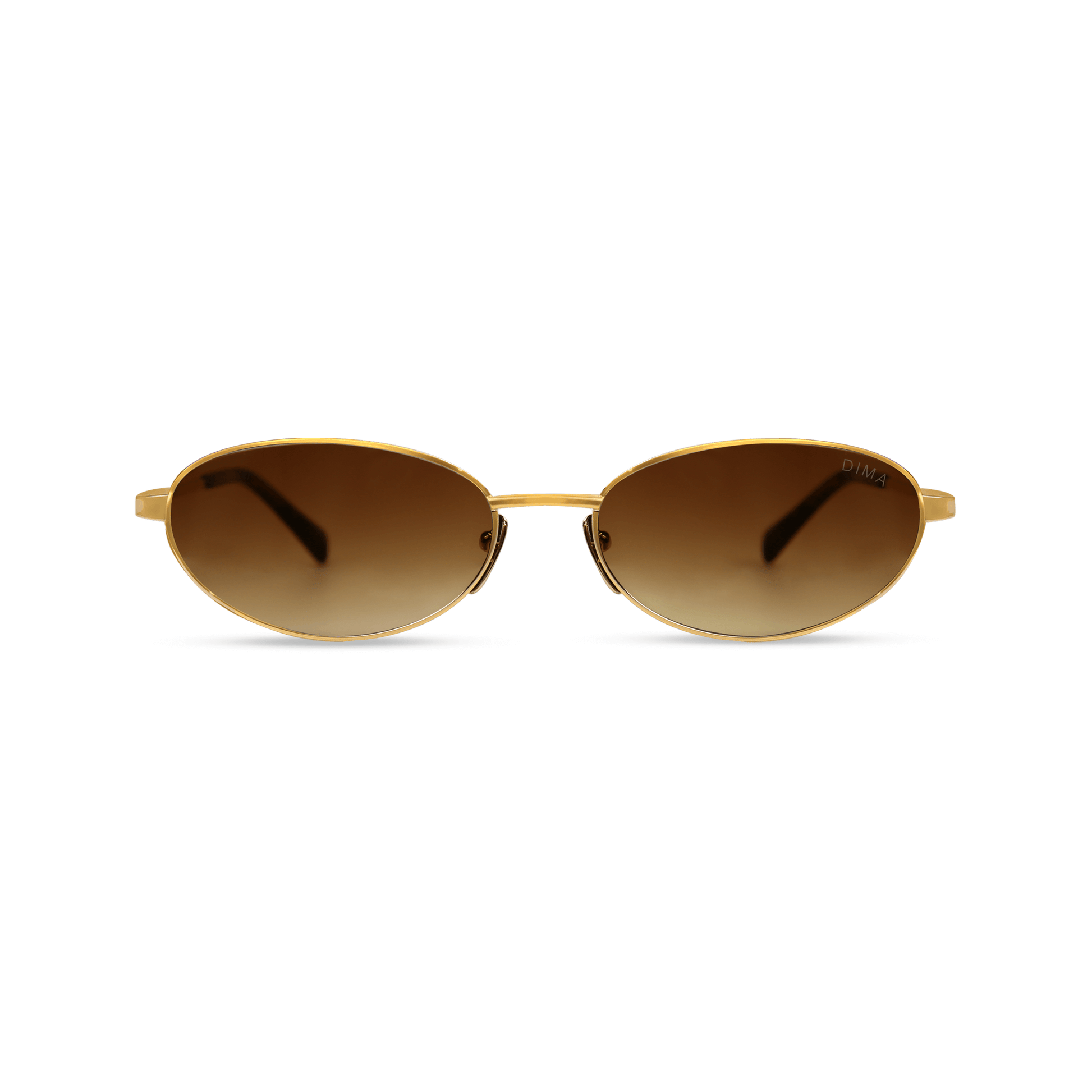 dima sunglass shena gold dark tortoise brown frame brown gradient lens 1