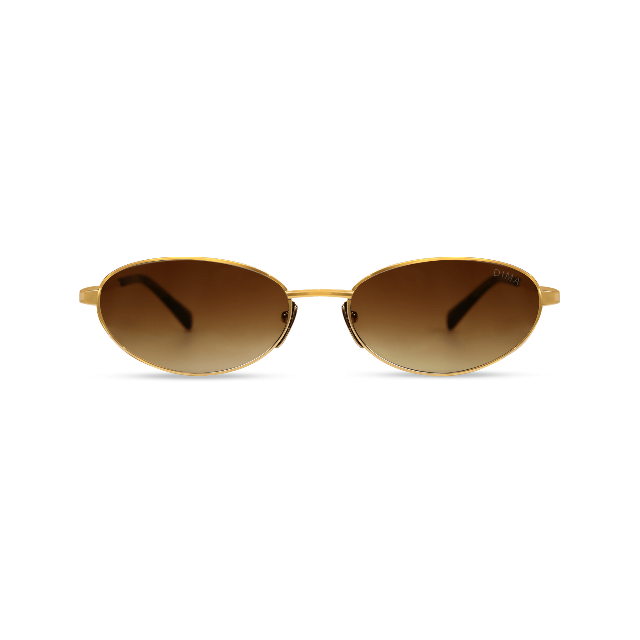 dima sunglass shena gold dark tortoise brown frame brown gradient lens 1