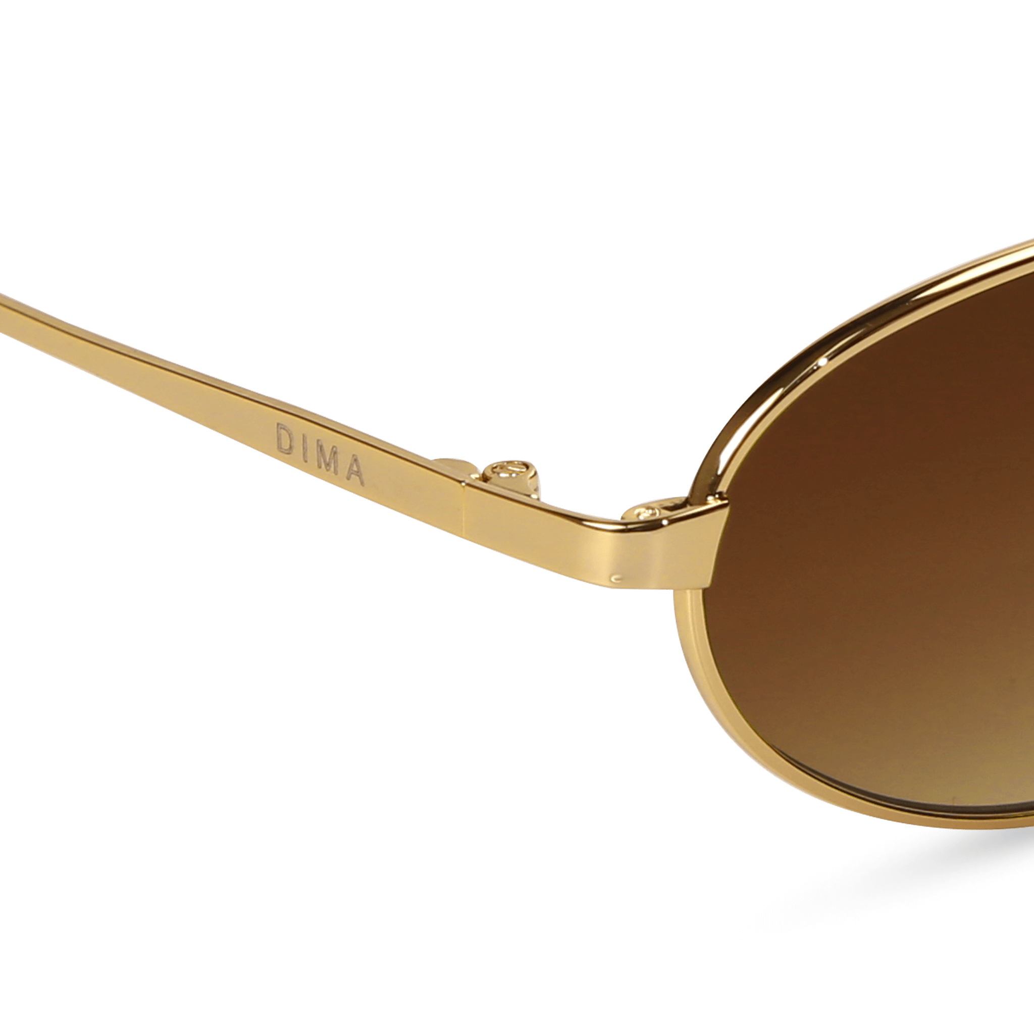 dima sunglass shena gold dark tortoise brown frame brown gradient lens 4