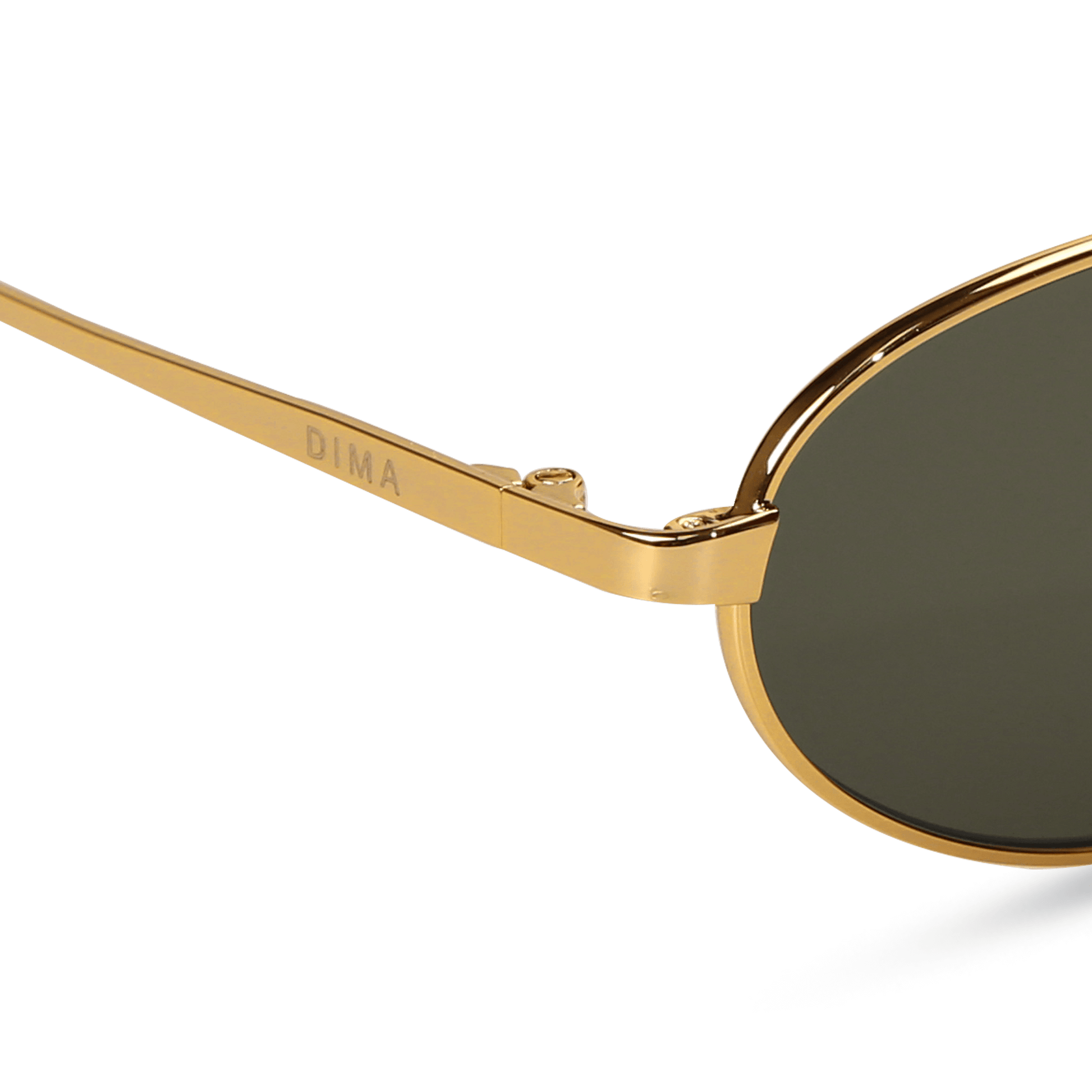 dima sunglass shena gold dark tortoise brown frame green lens 4