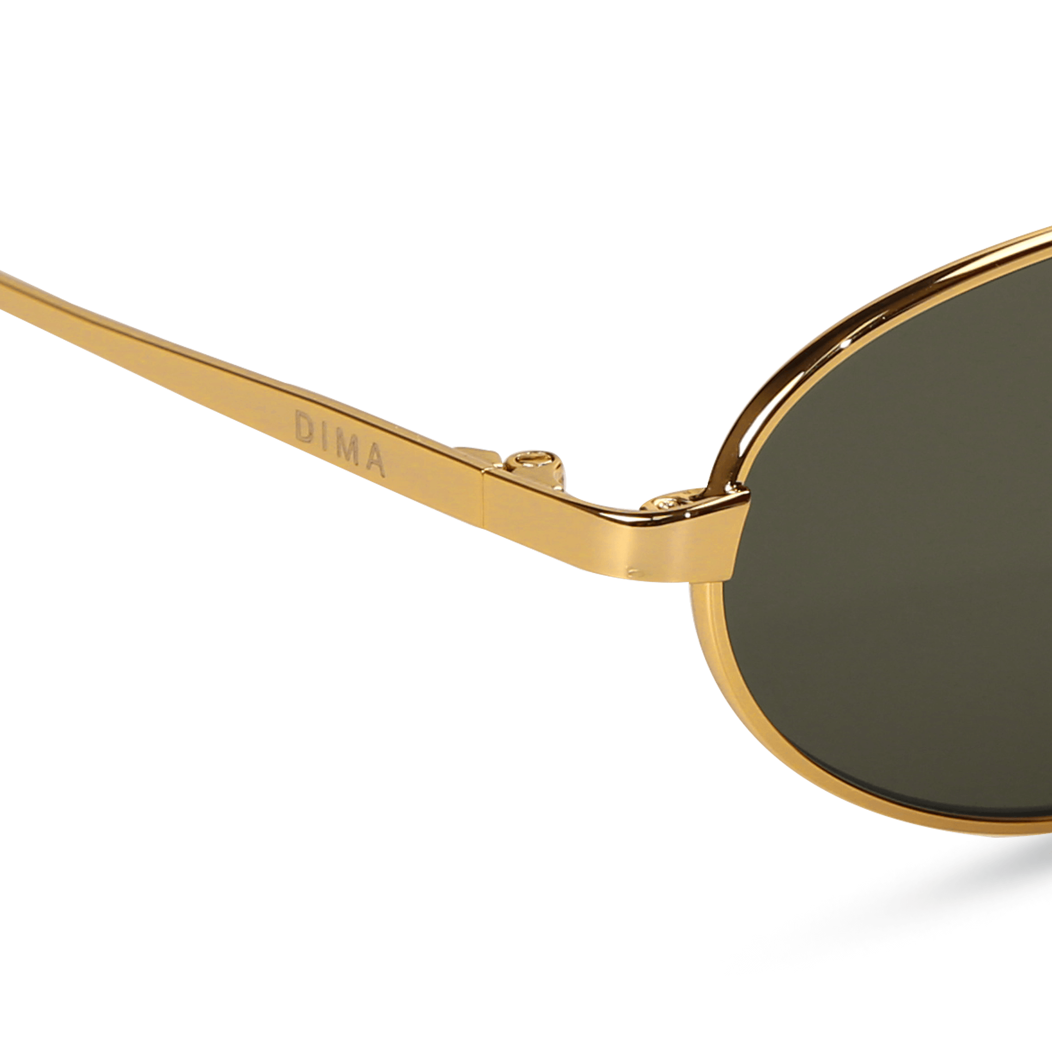 dima sunglass shena gold dark tortoise brown frame green lens 4