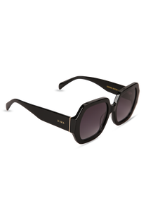 dima sunglass sienna black frame gray gradient lens 2