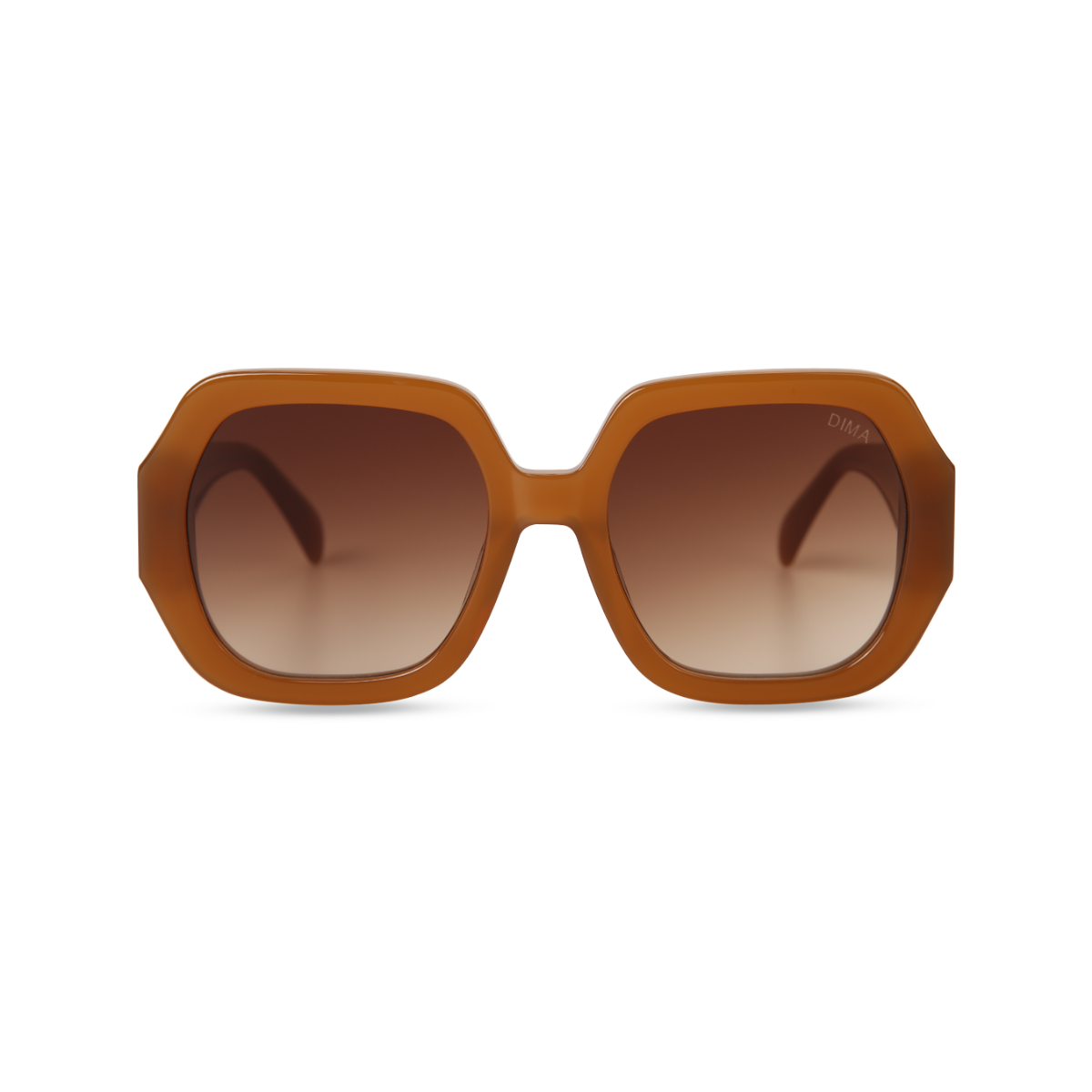 dima sunglass sienna honey frame brown gradient lens 1