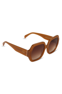 dima sunglass sienna honey frame brown gradient lens 2