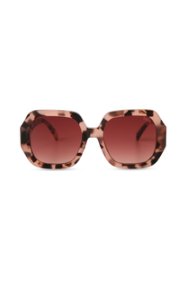 dima sunglass sienna pink tortoise frame red gradient lens 1